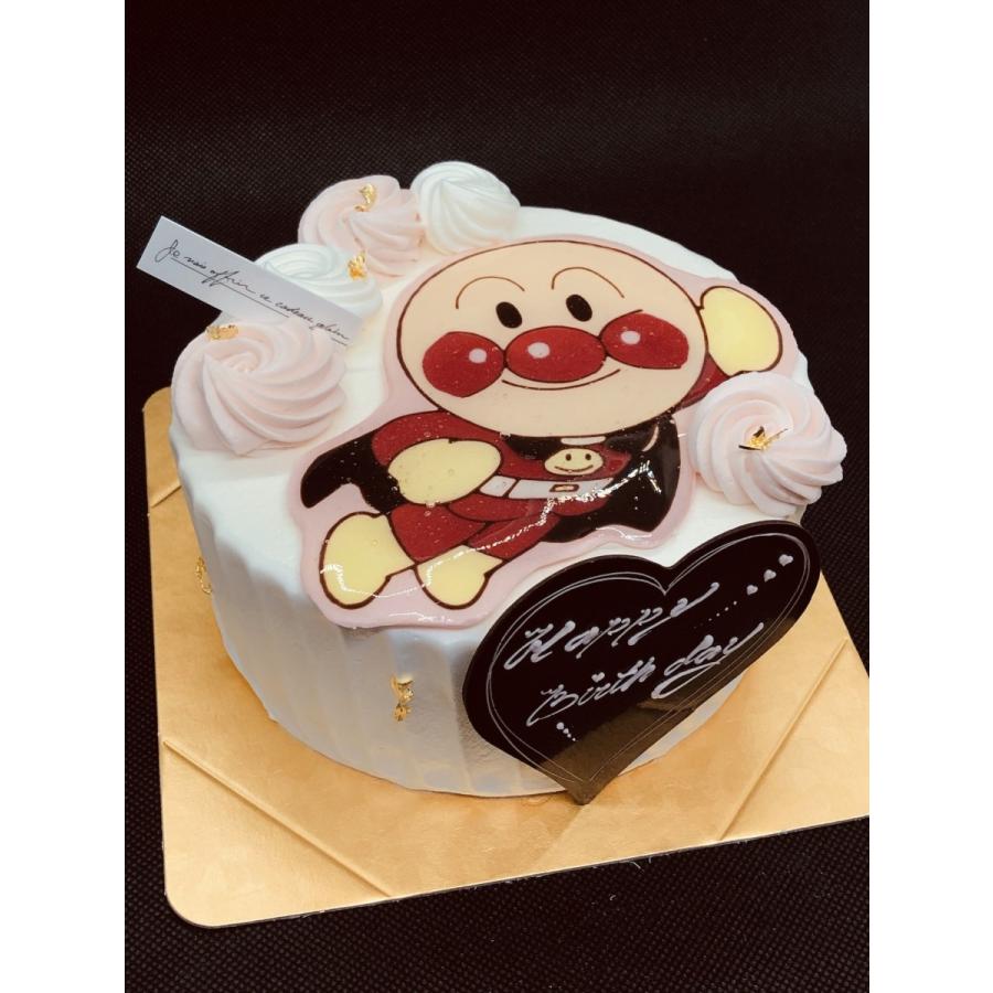 オリジナル キャラクターケーキ 生デコレーション 苺ショート バースデー ケーキ お祝い 誕生日 ギフト ５号 １５ｃｍ 4 ５名様 Brc1006 パティスリーばら苑 通販 Yahoo ショッピング