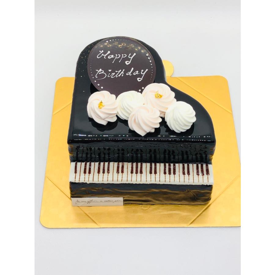 ピアノケーキ チョコレートケーキ グランショコラ バースデー ケーキ 誕生日 お祝い ギフト スイーツ 冷凍 ５号 １０ １５ 高さ８cm ２ ４名様 Brc1014 パティスリーばら苑 通販 Yahoo ショッピング