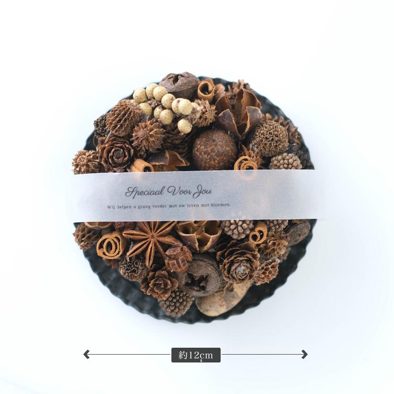 木の実のリース クリスマス オーナメント 飾り 誕生日 お祝い