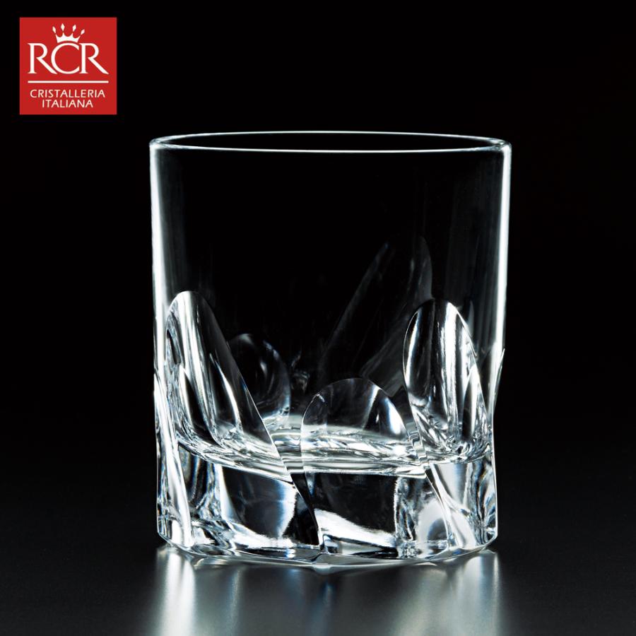 ADERIA IMPORT クリスタル ロックグラス カットC RCR社 ハンドカット