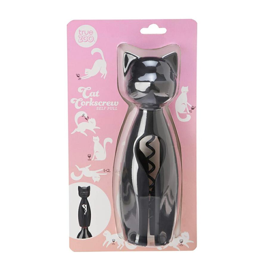 True Zoo キャット コルクスクリュー セルフプル 猫 : Bar and Wine