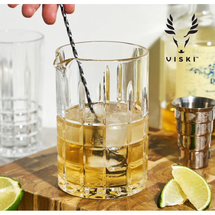 VISKI ミキシンググラス ハイランド 550ml 無鉛クリスタルガラス : Bar
