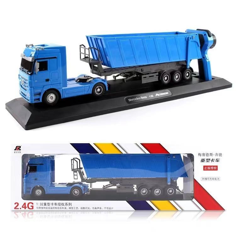 ラジコン 大型トレーラー トラック 電動カー 自動車 : 薔薇の城 - 通販