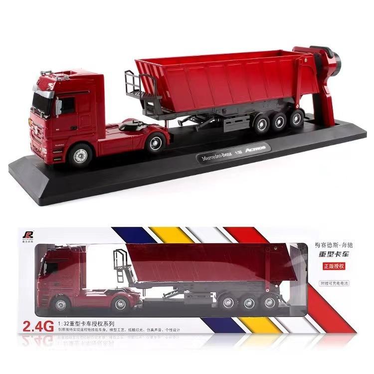 ラジコン 大型トレーラー トラック 電動カー 自動車 : 薔薇の城 - 通販