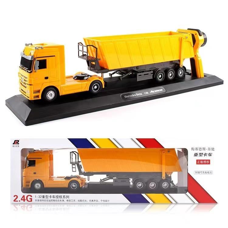 ラジコン 大型トレーラー トラック 電動カー 自動車 : 薔薇の城 - 通販