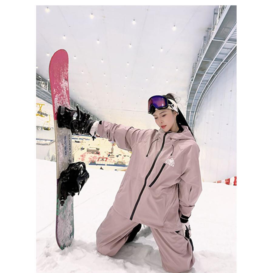 スキーウェア スノーボードウェア メンズ レディース 2023 上下セット 暖かい ゆったり ふわふわ 大きいサイズ 可愛い おしゃれ 型落ち 冬｜baranoshiro｜30