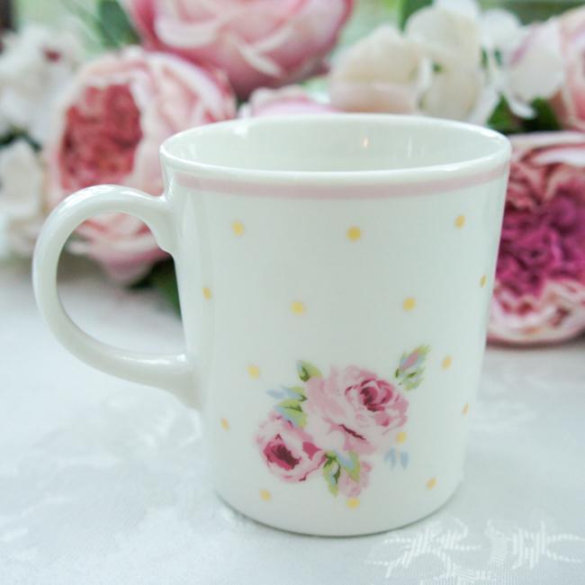 ペアマグカップ ローラ アシュレイ  薔薇 LAURA ASHLEY マグカップ 2個セット ギフト｜barazakkawithheart｜03