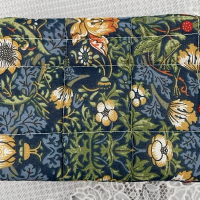 【♡…陽菜…♡です】布バスケット３個セット　薔薇柄　紫色　ハンドメイド 収納バスケット ミニサイズ 布 収納 小物入れ ローズ 花柄 薔薇