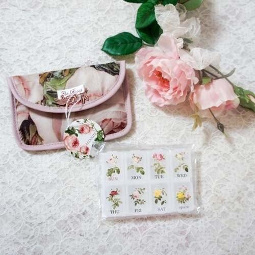 ピルポーチ LA LUICE ルドゥーテローズ 薔薇 ルドゥーテ ローズ サプリ