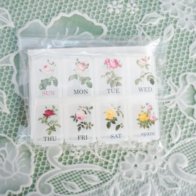 ピルポーチ LA LUICE ルドゥーテローズ 薔薇 ルドゥーテ ローズ サプリ  