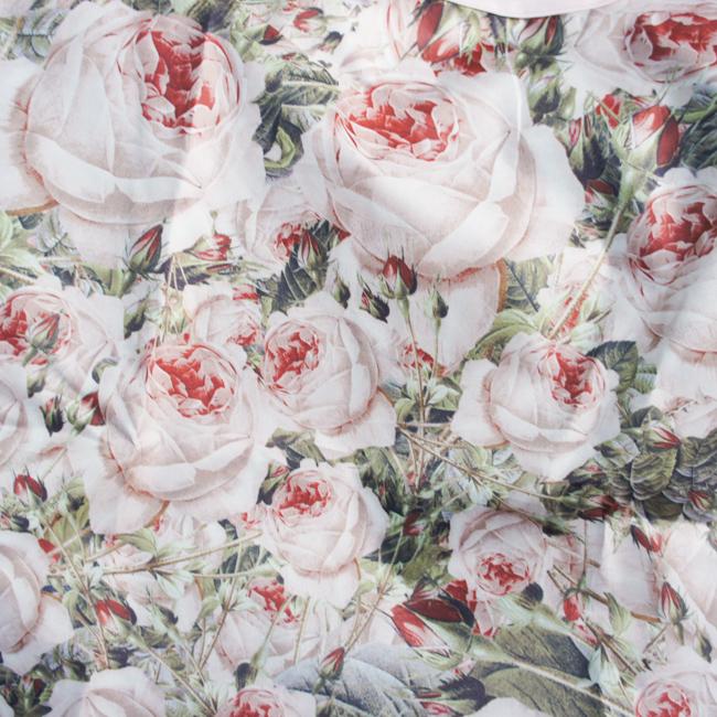 エコバッグ大 LA LUICE ルドゥーテローズ ラルイス 薔薇 ローズ