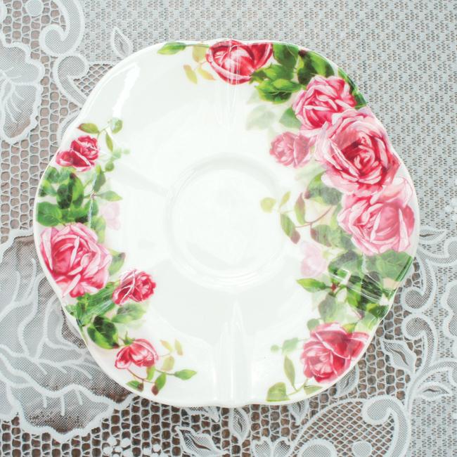 カップソーサー ボーンチャイナ ロイヤルアーデン 電子レンジ可 陶器製