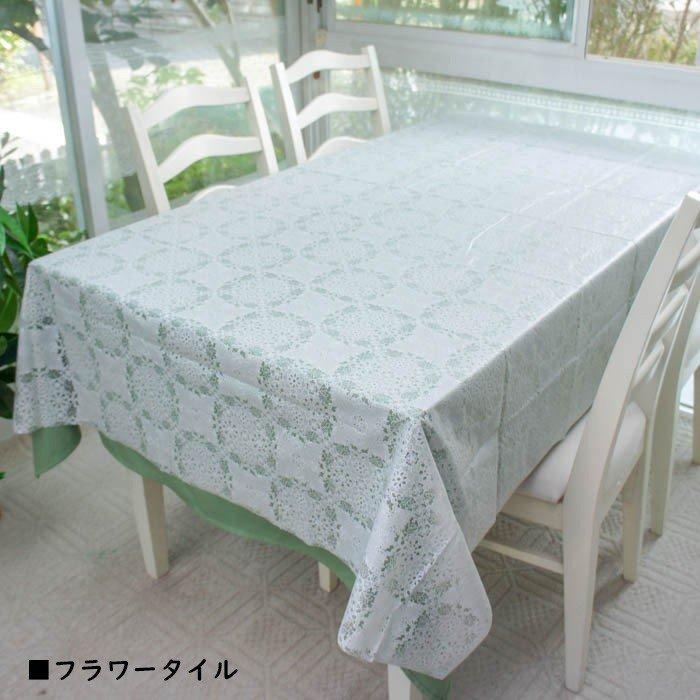 花柄刺繍(薔薇)　テーブルクロス 175×130cm dr-11-01.jpg