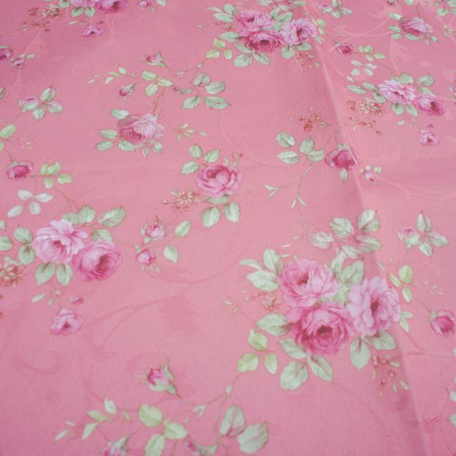 トップクロス 90×90cm 撥水 ロマンチックローズ柄 テーブル トップクロス 90×90cm 撥水 ロマンチックローズ柄 テーブル
