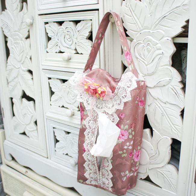 ハンドメイドお弁当袋 白×シルバーラメストライプ×薄パープルビッグリボン ハンドメイドお弁当袋 白×シルバーラメストライプ×薄パープル