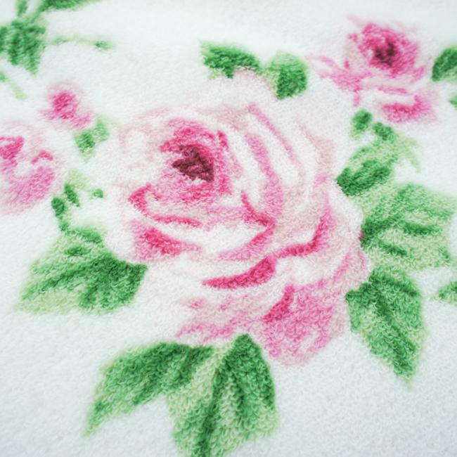 新しいブランド バラ雑貨 2点セット ローズ ニードルポイント クロス