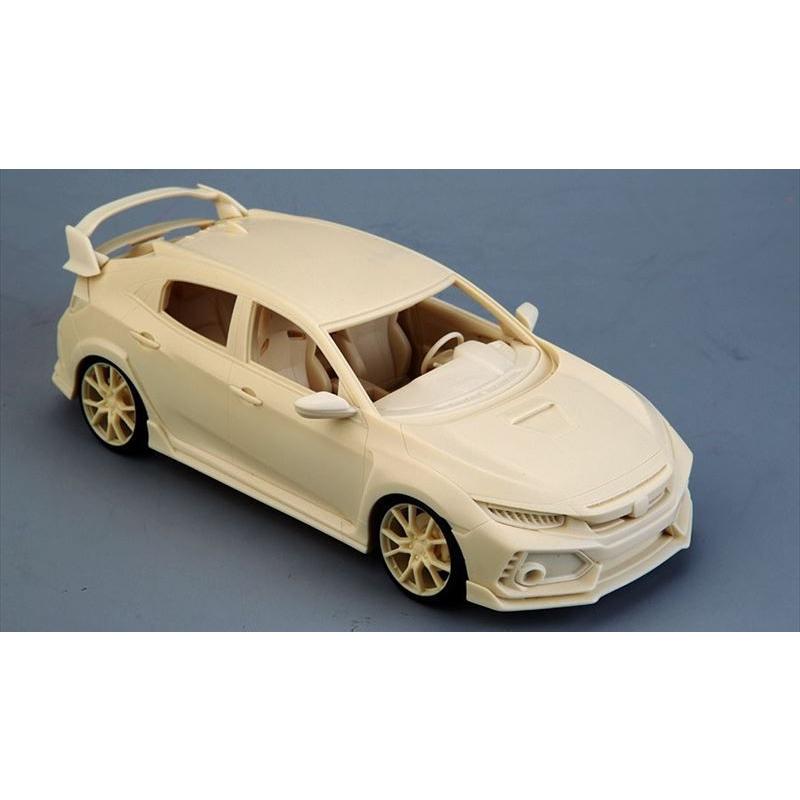 訳あり　ホンダ シビック タイプR 1/18 スケールモデル 1/24 ホンダ シビック タイプR Honda Civic Type-R FK8 ホビーデザイン