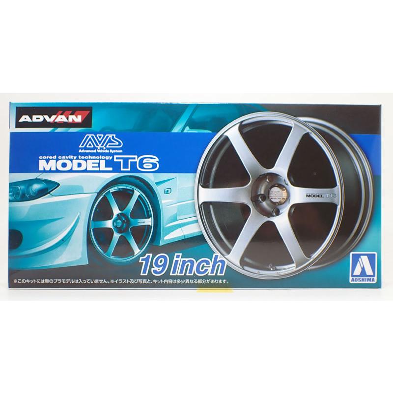 青島文化教材社 1/24 AVS モデルT6 19インチ アオシマ ザ・チューンド
