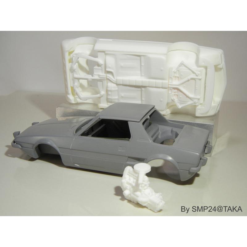 1/24 X1/9 1300 再販モデル 前・後期型（SMP24） : 車模型 barchetta