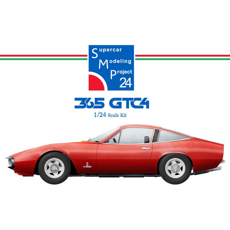 専用　レジン4 1/24 365GTC/4 レジンキット SMP24 bkit030 : 車模型 barchetta - 通販