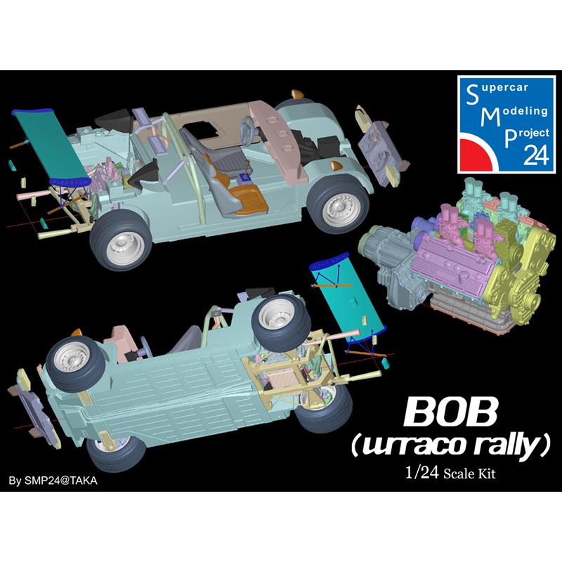 1/24 BOB urraco rally SMP24 Supercar Modeling Project24 BKIT23 : 車模型 ...