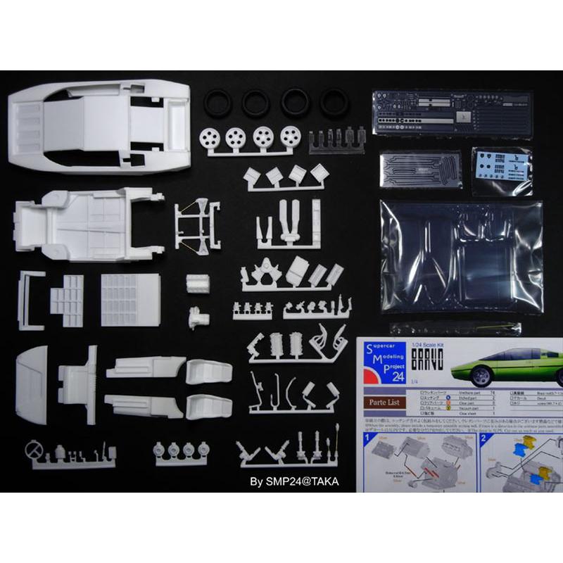 1/24 ブラボー SMP24 Supercar Modeling Project24 SMP24-027 : 車模型