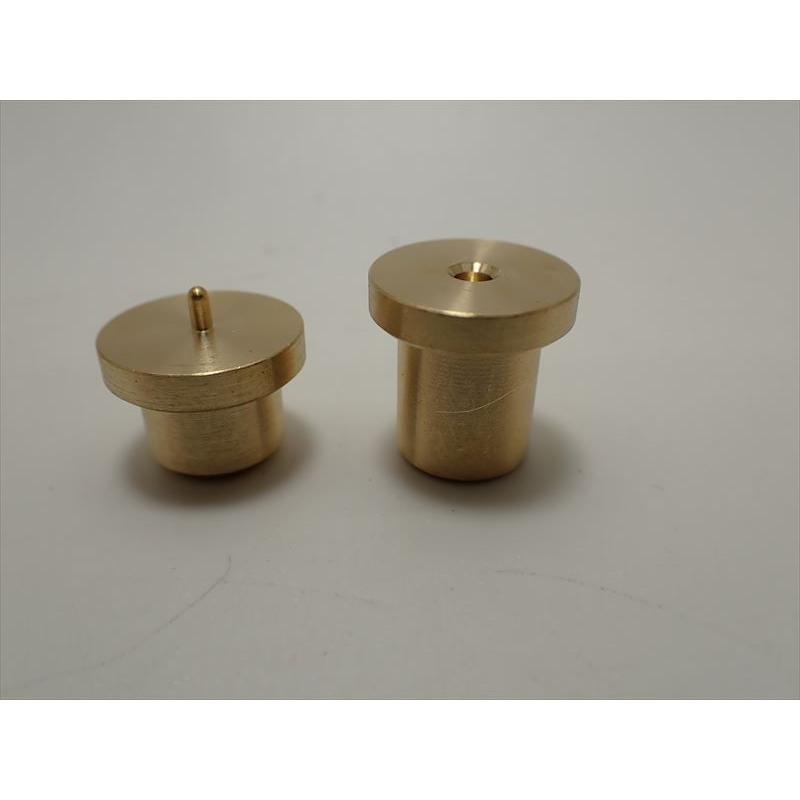 ファンネルメッシュ金型オプション ビットVer.G 凹型φ2.5mm 凸型φ1.5mm