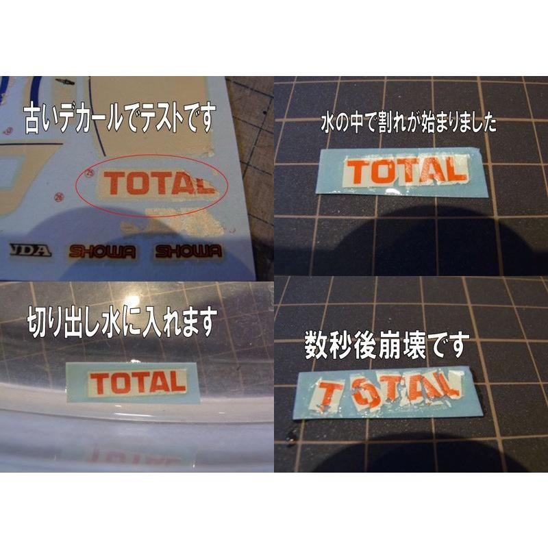 デカール再現液 30ml SAIGEN decal repair バルケッタ 古いデカール