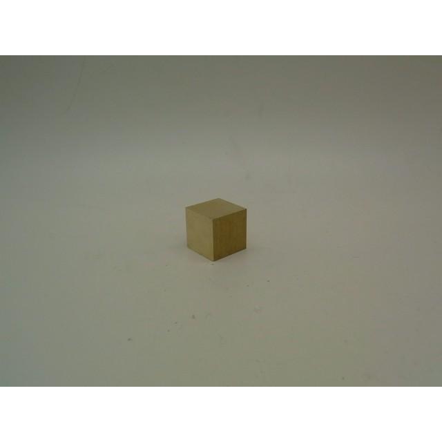 真鍮ブロック（brass cube)　15×15×15 約30ｇ｜barchetta｜03