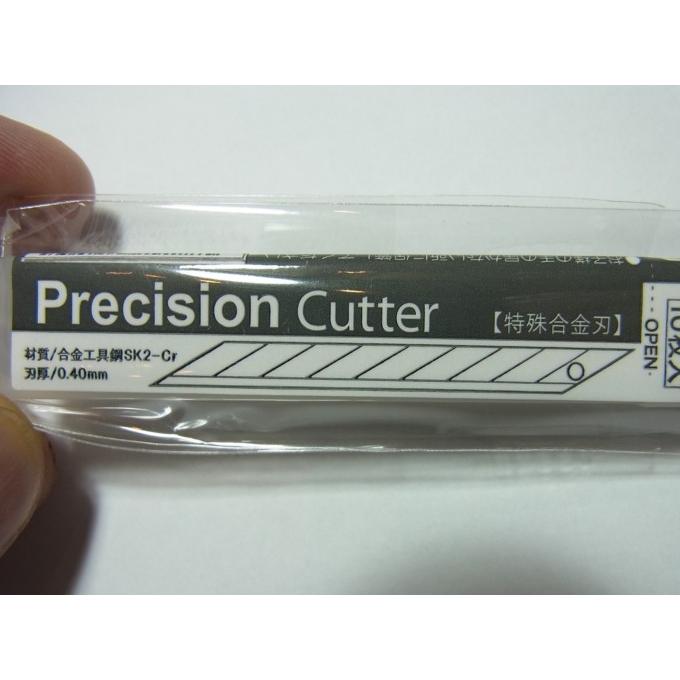 専用替刃 プレシジョンカッターナイフ 30度替刃 10枚 : 車模型