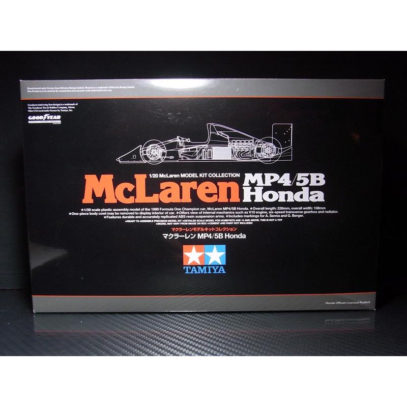 タミヤ 1/20 McLaren Honda MP4/5B 【スケール限定商品】｜barchetta