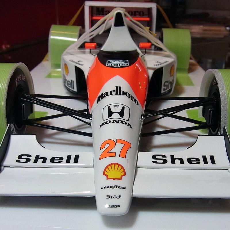 改修版：1/12 マクラーレンホンダ MP4/5B 日本GP仕様フルディテール 