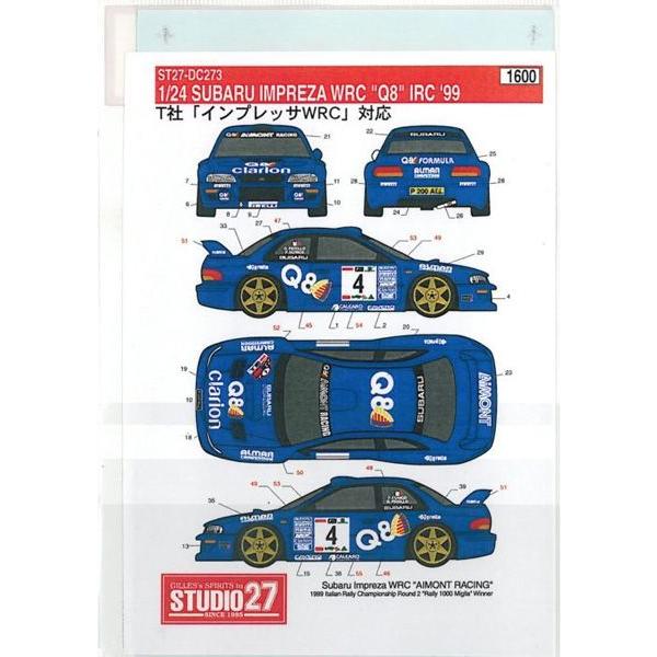 1/24 SUBARU IMPREZA WRC”Q8