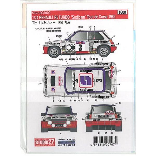 1/24 RENAULT R5 TURBO