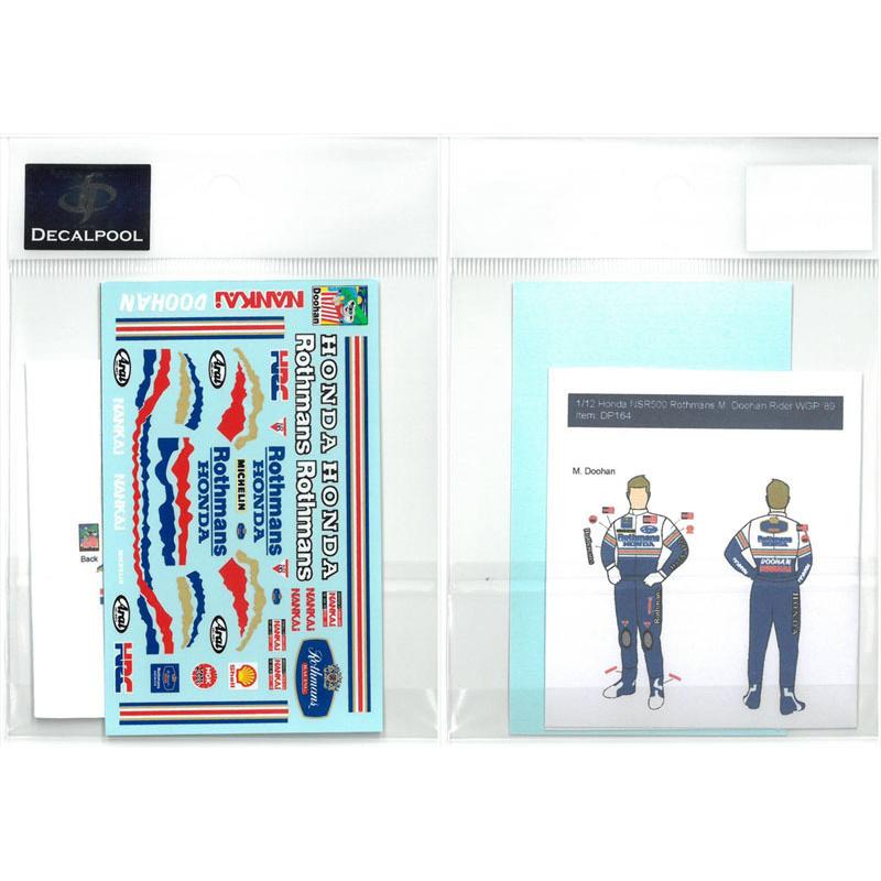 1/12 ホンダ NSR500 ロスマンズ M. Doohan rider '89 Honda Rothmans
