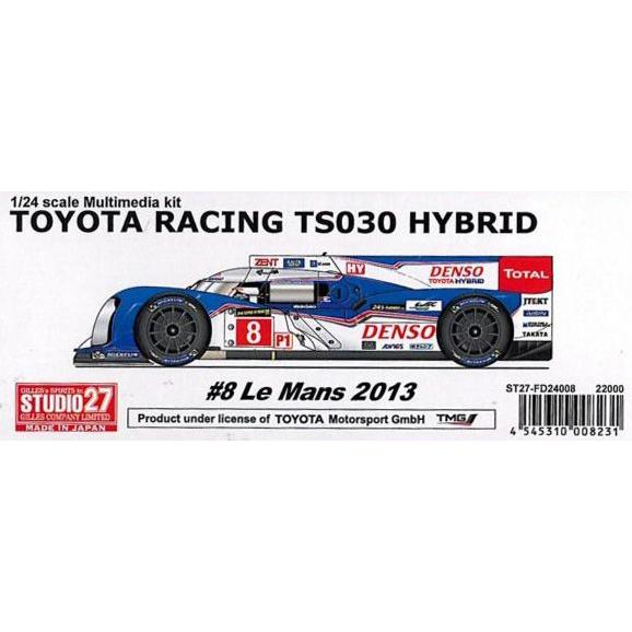 TOYOTA RACING TS030 HYBRID : 車模型 barchetta - 通販 - Yahoo