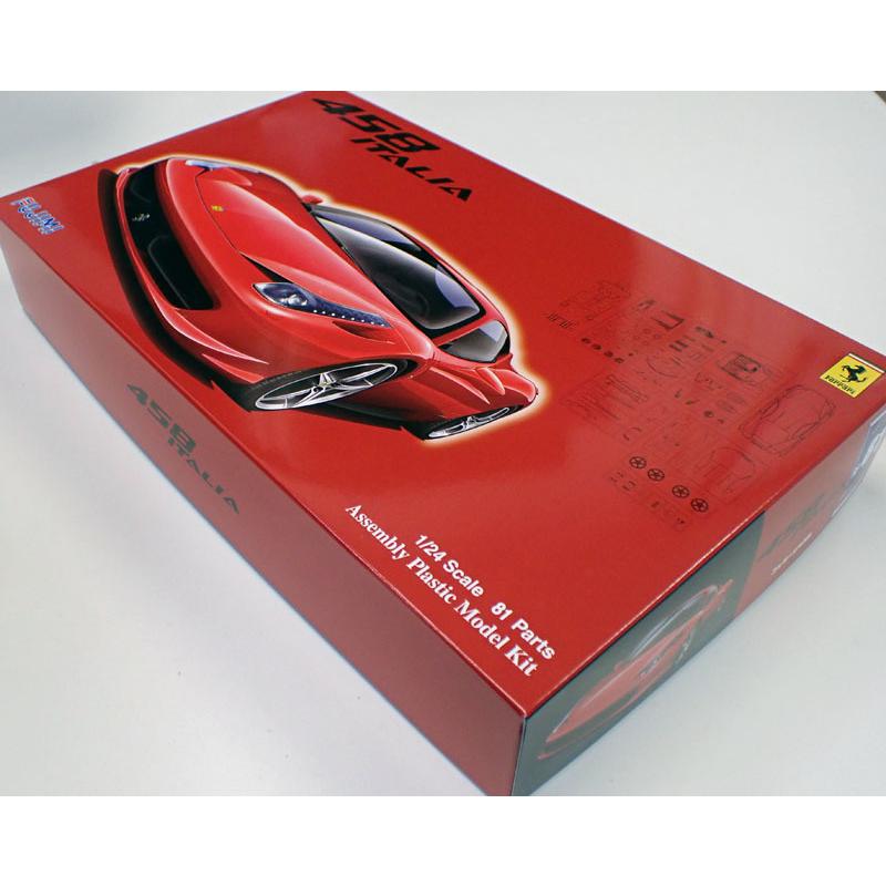 フジミ模型 1/24 フェラーリ 458 ITALIA フジミ RS-81 : 車模型