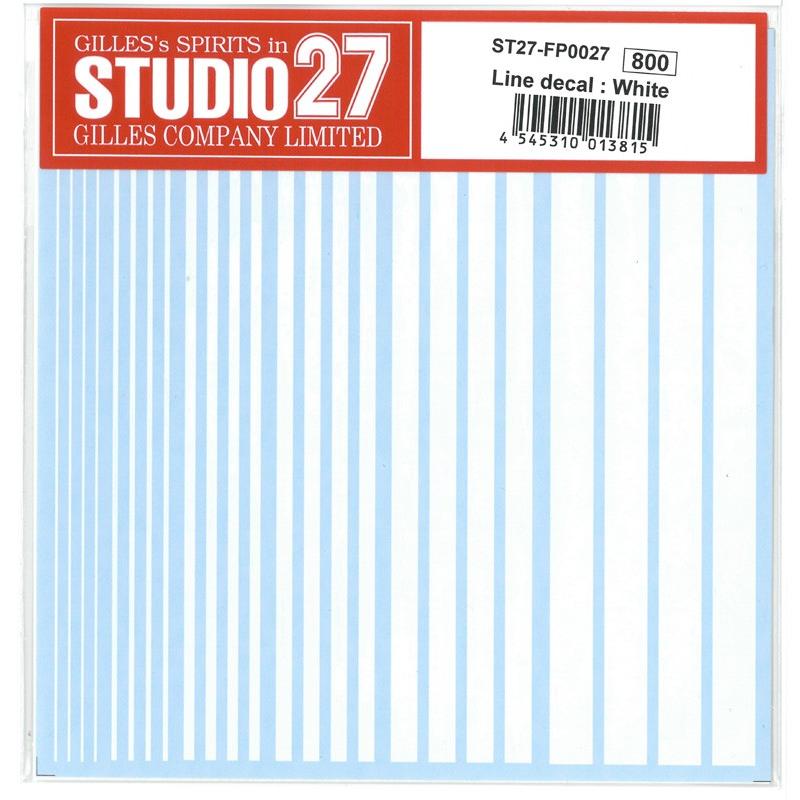 ラインデカール 白 Fp0027 車模型 Barchetta 通販 Yahoo ショッピング