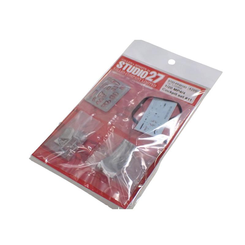 1/20 マクラーレン MP4/4 コックピットセット #11 ディティールアップ