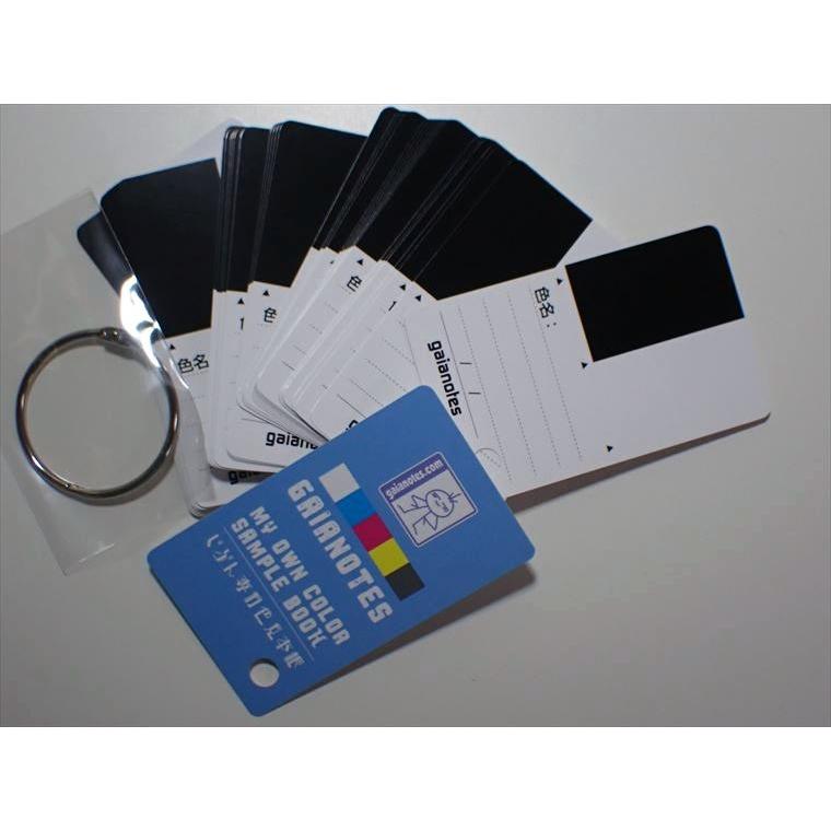 gaianotes（ガイアノーツ） じぶん専用色見本帳 カード50枚入り 80044