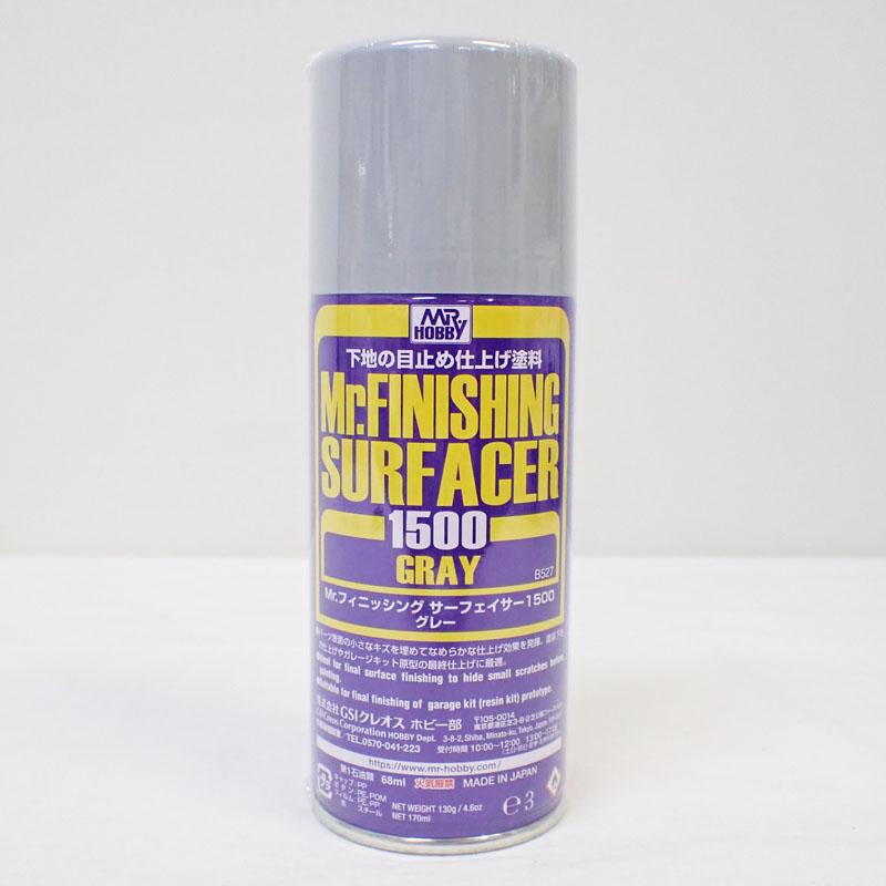 GSIクレオス Mr.フィニッシングサーフェイサー1500 グレー スプレー