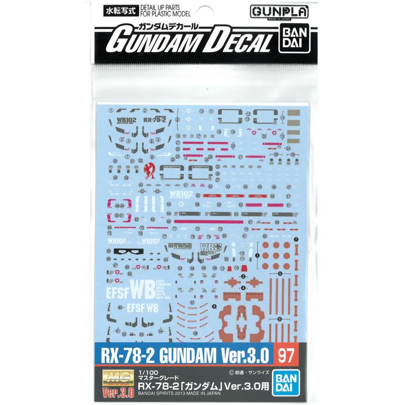 BANDAI（バンダイ） ガンダムデカール No.97 MG 1/100 RX-78-2