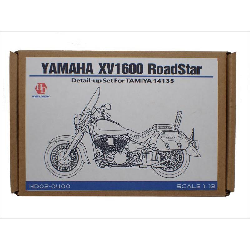 1/12 Yamaha XV1600 Roadstar Custom For Tamiya 14135（PE+Metal parts）【ホビーデザイン HD02-0400】