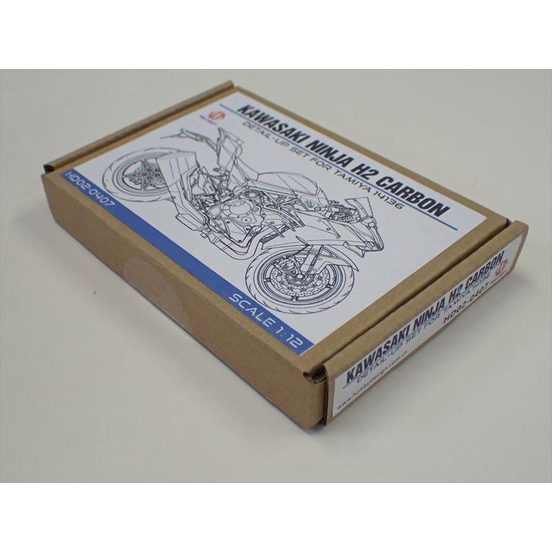 1/12 カワサキ NINJA H2 CARBON ForT 14136 ホビーデザイン HD02-0407