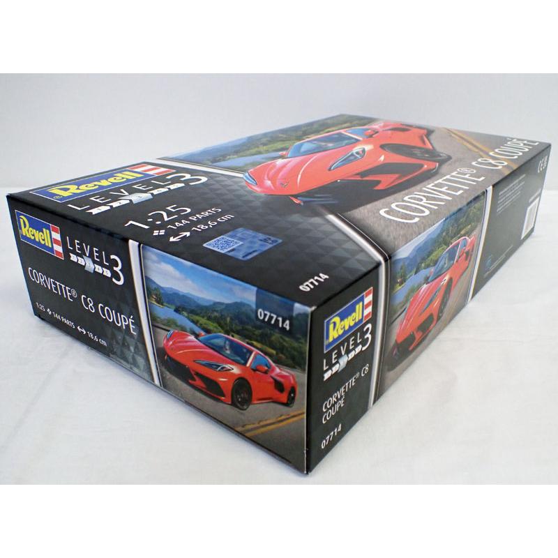 1/25 コルベット スティングレイ C8 クーペ 　新品未組立 コルベット スティングレイ C8 クーペ (プラモデル) - ホビー
