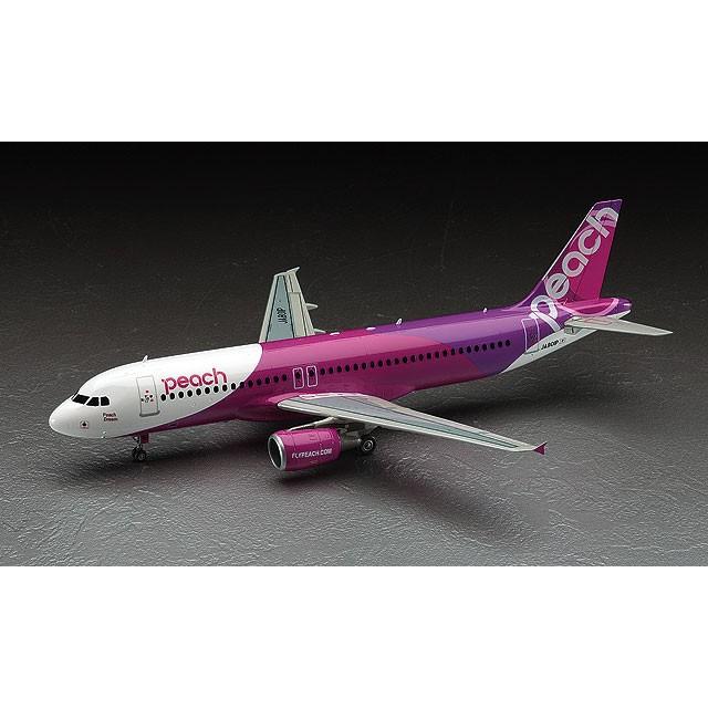ハセガワ 1/200 ピーチ エアバス A320 10741 : 車模型 barchetta