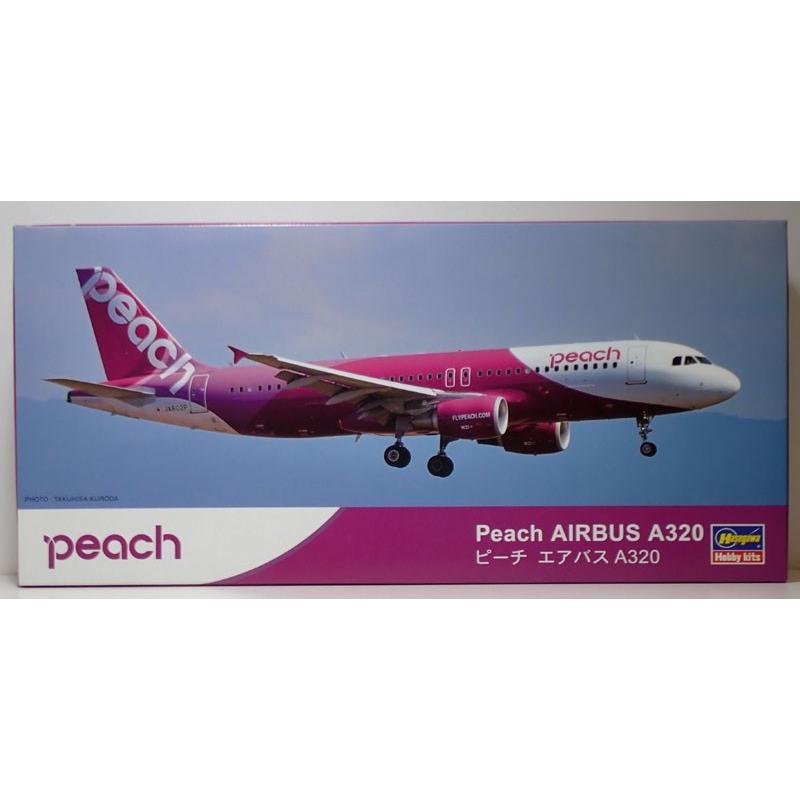 ハセガワ 1/200 ピーチ エアバス A320 10741 : 車模型 barchetta