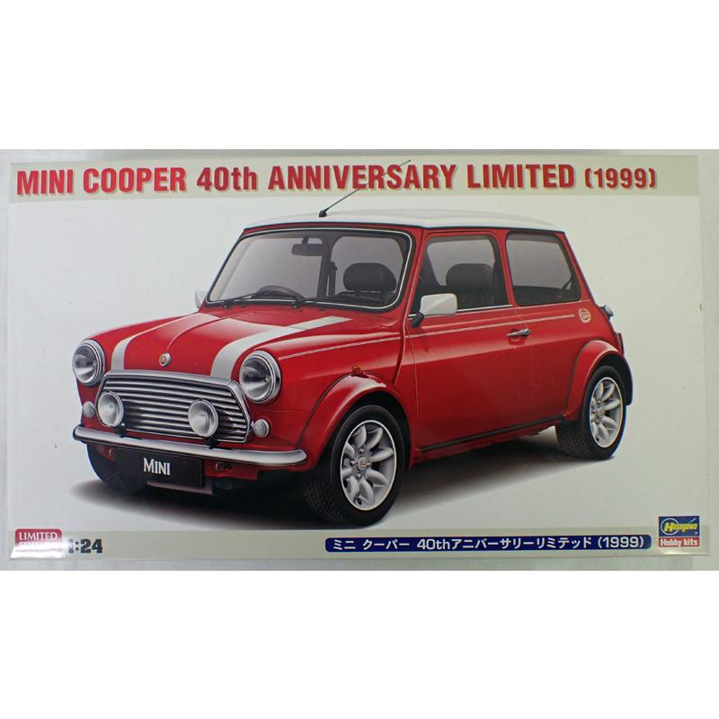 ハセガワ 1/24 ミニ クーパー 40thアニバーサリーリミテッド 1999 限定