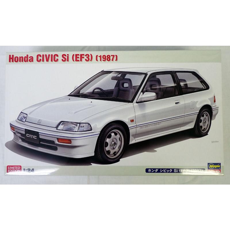 ハセガワ 1/24 ホンダ シビック Si EF3 1987 自動車 プラモデル 20770