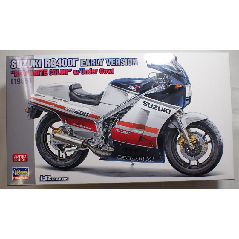 ハセガワ 1/12 スズキ RG400Γ 前期型 “レッド/ホワイトカラー” w